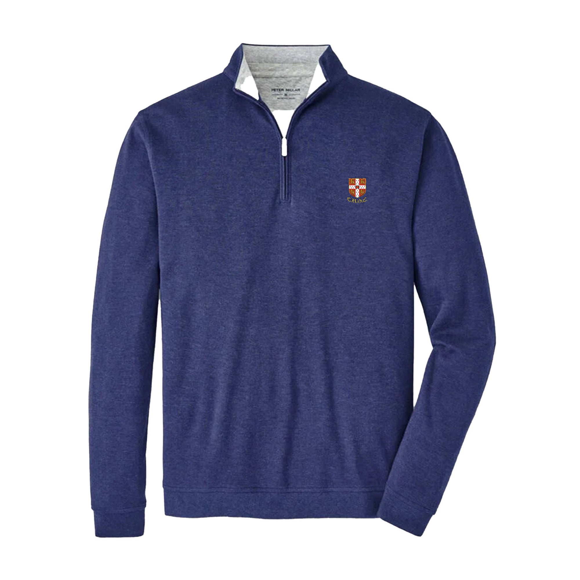 CUGC Peter Millar Men&#39;s Navy Crown Comfort Pullover