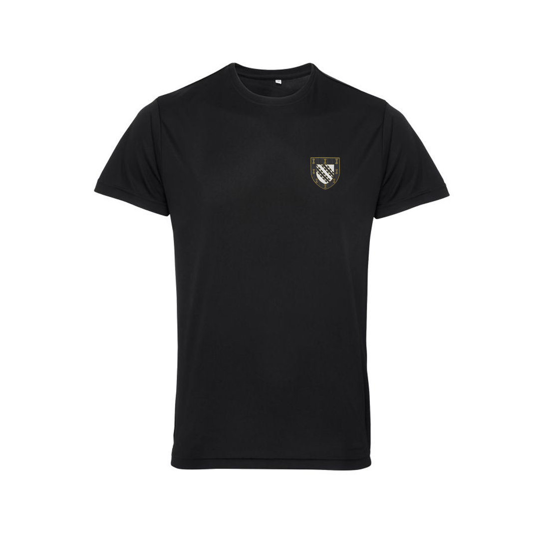 Exeter College Men&#39;s Performance Crest T-Shirt