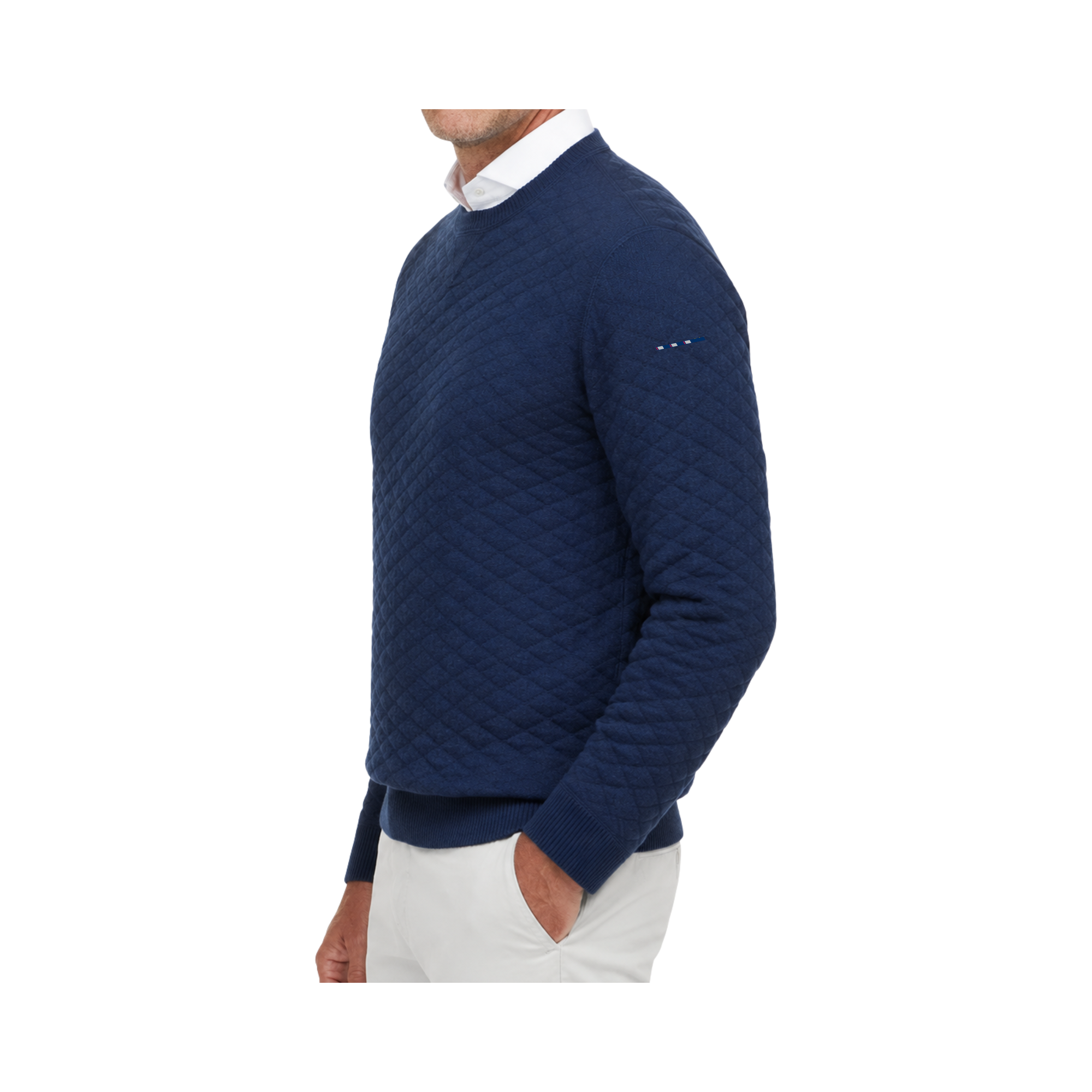 East India Club Holderness &amp; Bourne Ward Sweater - Ribbon Left Sleeve