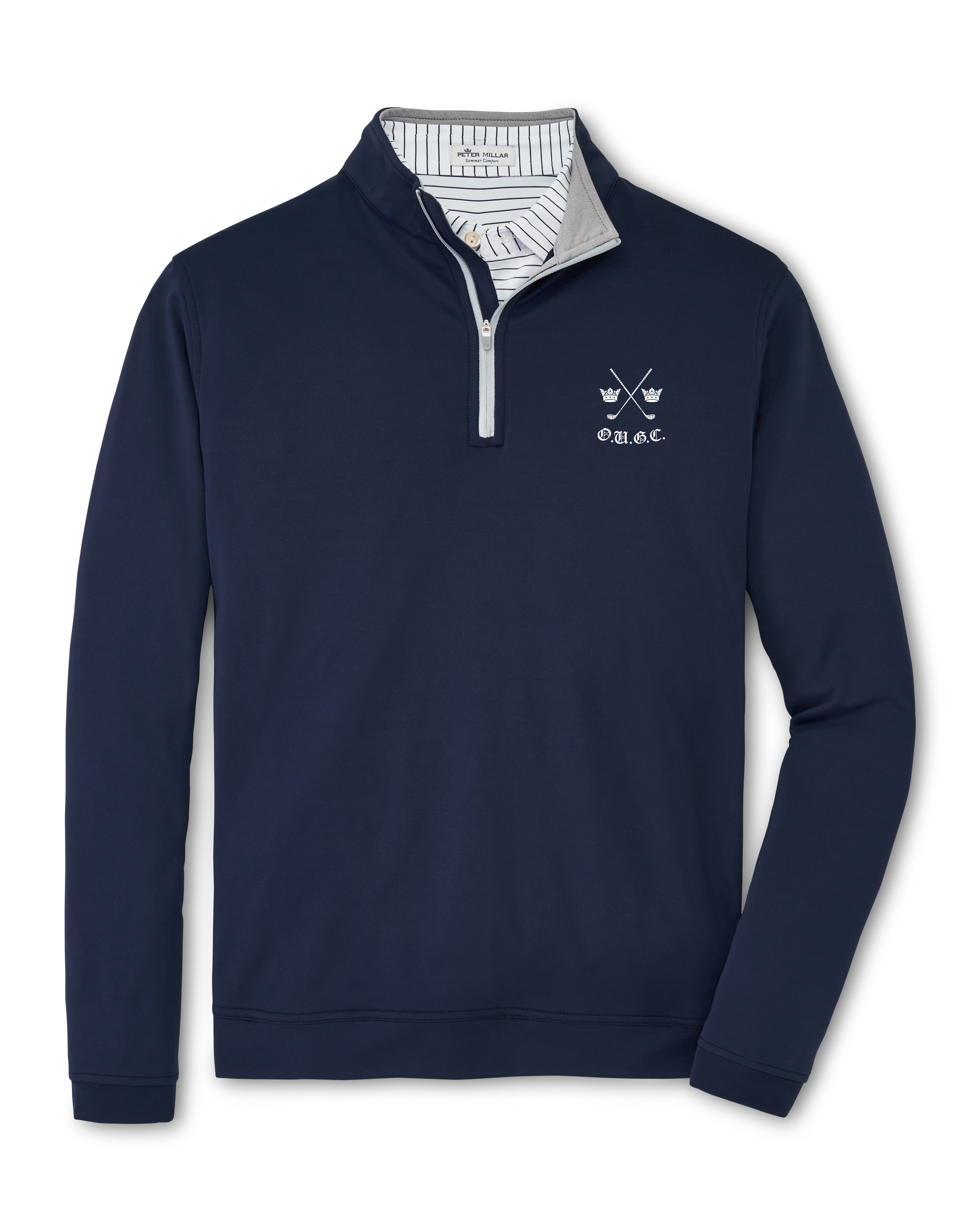 OUGC Peter Millar Men's Perth Performance Q-Zip – Varsity 1827